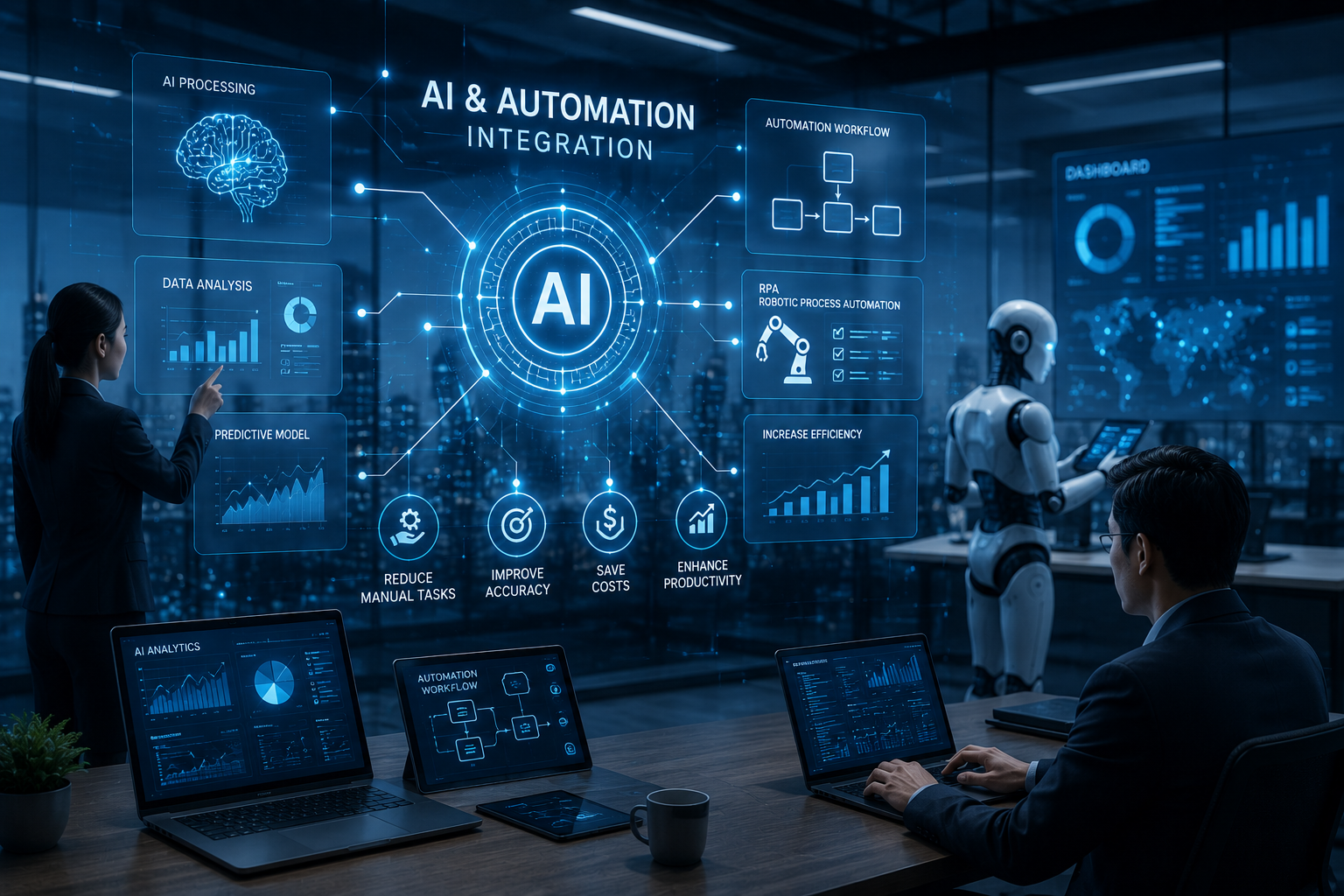 บริการวางระบบ AI & Automation